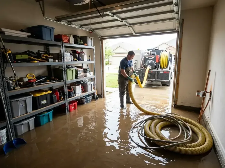 garage-flooded-from-burst-pipe-005 garage-flooded-from-burst-pipe-005 — Dry Soggy Flooring Before Contents and Carpet Suffer, 24 Hour Emergency Water Extractio…